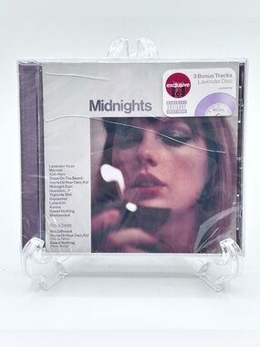 Taylor Swift Midnights Lavender Edition CD New Cracked Case